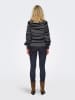 ONLY Pullover "Frida" in Anthrazit/ Schwarz