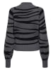 ONLY Sweter "Frida" w kolorze antracytowo-czarnym