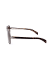 David Beckham Herren-Sonnenbrille in Silber/ Hellbraun
