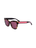 Longchamp Damen-Sonnenbrille in Braun/ Lila