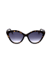 Longchamp Damskie okulary przeciwsłoneczne w kolorze czarno-granatowym