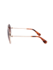 MaxMara Damen-Sonnenbrille in Gold/ Braun