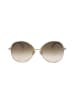 MaxMara Damen-Sonnenbrille in Gold/ Khaki