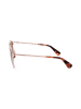 MaxMara Damen-Sonnenbrille in Gold/ Hellbraun