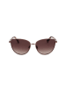 MaxMara Damen-Sonnenbrille in Gold/ Braun