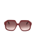 MaxMara Damen-Sonnenbrille in Bordeaux/ Braun