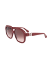 MaxMara Damen-Sonnenbrille in Bordeaux/ Braun