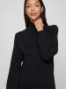 Vila Strickkleid in Schwarz