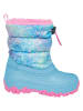 Playshoes Winterstiefel in Pink/ Hellblau