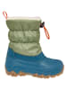 Playshoes Winterstiefel in Blau/ Khaki