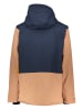 PICTURE Ski-/ Snowboardjacke "Naikoon" in Dunkelblau/ Orange/ Hellbraun