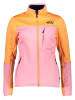PICTURE Fleece vest "Rommana" lichtroze/oranje