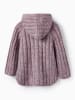 ZIPPY Cardigan in Lila