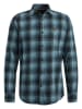 PME Legend Hemd in Blau/ Schwarz