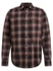 PME Legend Hemd in Schwarz/ Rosa