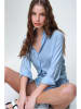 Trend Alacati Bluse in Hellblau