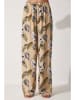 trendyol Hose in Beige/ Oliv/ Grün