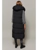 Cool and sexy Longweste in Schwarz