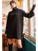 Olalook Strickkleid in Schwarz