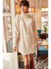 Olalook Strickkleid in Sand