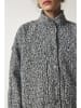 Happiness Istanbul Teddyjacke in Anthrazit