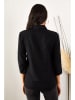 Olalook Bluse in Schwarz