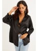 Cool and sexy Bluse in Schwarz