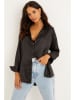 Cool and sexy Bluse in Schwarz