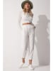 Hapiness Istanbul Linnen broek wit