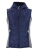 Peak Mountain Fleece bodywarmer "Antilope" donkerblauw