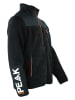 Peak Mountain Fleece vest "Cafron" zwart