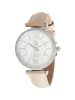 U.S. Polo Assn. Kwartshorloge beige/zilverkleurig/wit