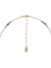 U.S. Polo Assn. Vergold. Halskette mit Schmuckelementen - (L)36,5 cm