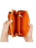 ATELIERS SAINT GERMAIN Leren smartphonetas oranje - (B)15 x (H)8 x (D)2 cm