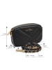 ATELIERS SAINT GERMAIN Leder-Umhängetasche in Schwarz - (B)19 x (H)11 x (T)4 cm