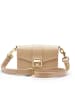ATELIERS SAINT GERMAIN Leren schoudertas beige - (B)20 x (H)13 x (D)5 cm