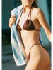 Icone Biustonosz bikini "Hartley" w kolorze brązowym