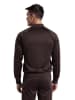 Arena Sweatjacke in Dunkelbraun