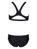 Arena Bikini in Schwarz/ Beere