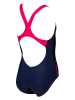 Arena Badpak donkerblauw/roze