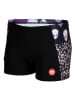 Arena Badehose in Schwarz/ Lila