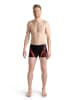 Arena Badehose in Schwarz/ Rot