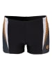 Arena Badehose in Schwarz/ Orange