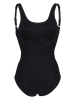 Arena Shape-Badeanzug in Schwarz/ Pink