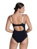 Arena Shape-Badeanzug in Schwarz/ Weiß