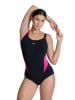 Arena Shape-Badeanzug in Schwarz/ Pink