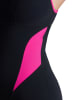 Arena Shape-Badeanzug in Schwarz/ Pink