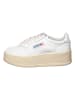 AUTRY Leren sneakers "Medalist" wit