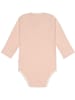 Lässig 2-delige set: rompers kaki/lichtroze