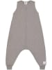 Lässig Schlafsack mit Füßen in Taupe - 2,5 TOG